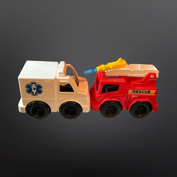 Kid Connection Emergency Rescue Vehicle Play Set New Open Box Accessories NEW - Picture 8 of 11